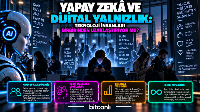Yapay Zekâ ve Dijital Yalnızlık: Teknoloji İnsanları Birbirinden Uzaklaştırıyor Mu?